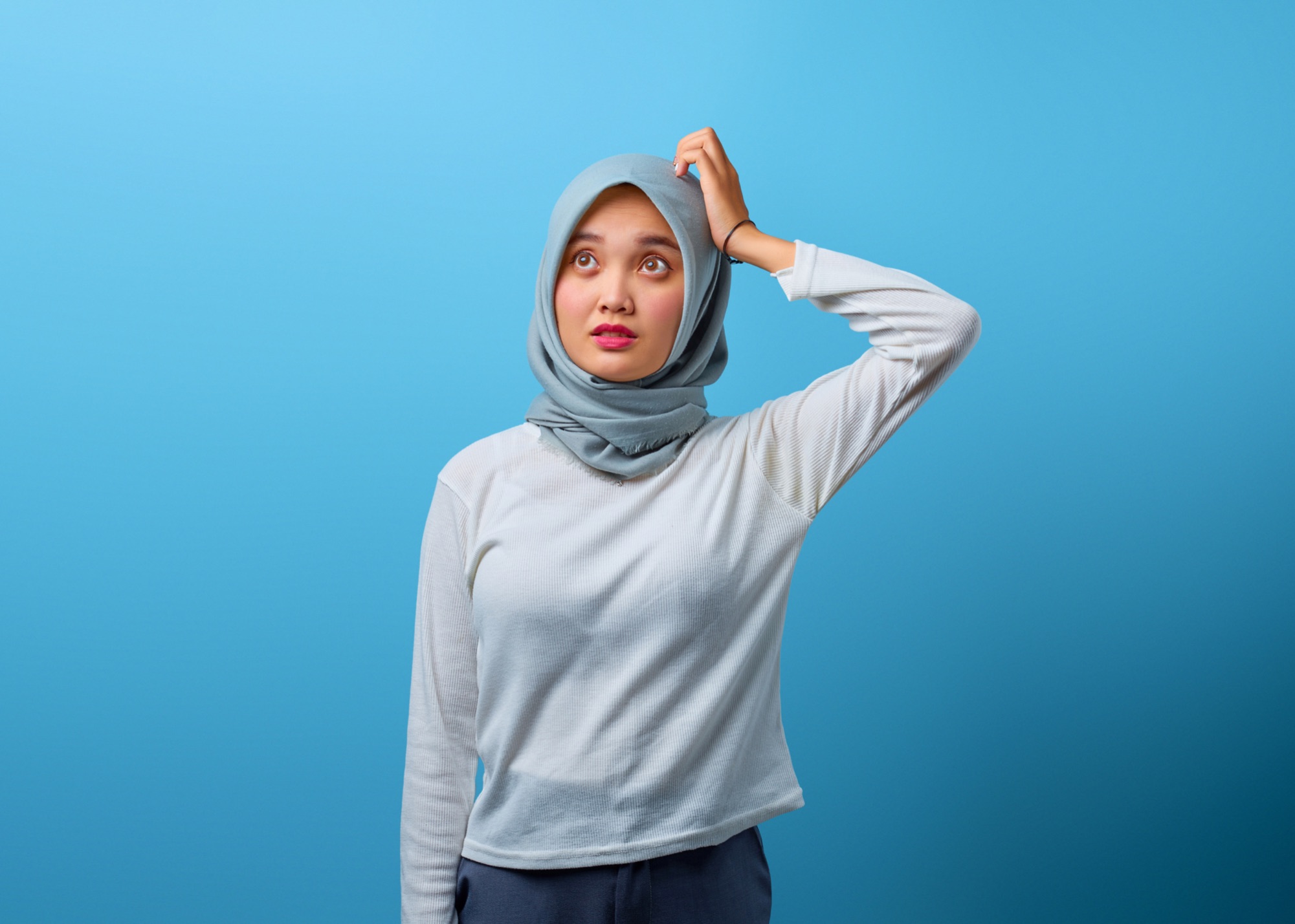 girl thinking