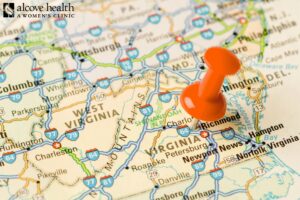 What If I Come To Virginia For An Abortion, Alcove Health Women's Clinic in Newport News, Hampton, and Chesterfield, Virginia